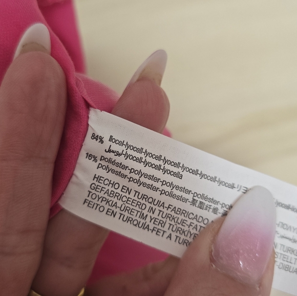 Zara Pink Shimmery Bow Detail Mini Skirt New Size S - Picture 7 of 7